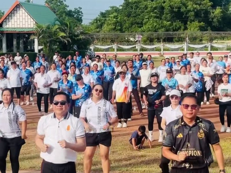 โครงการแอโรบิกสัญจร  ประจำปีงบประมาณ  พ.ศ. 2569  ณ  ลานกิจกรรมหน้าเทศบาลตำบลบัลลังก์